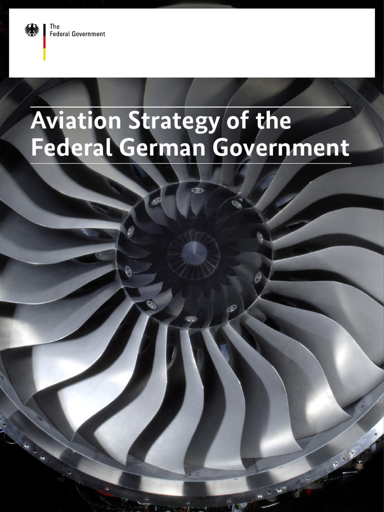 Aviation Strategy Federal German Government | PDF | Transport | Airport