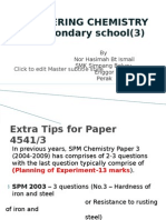 ANSWERING CHEMISTRY for Secondary School(3)