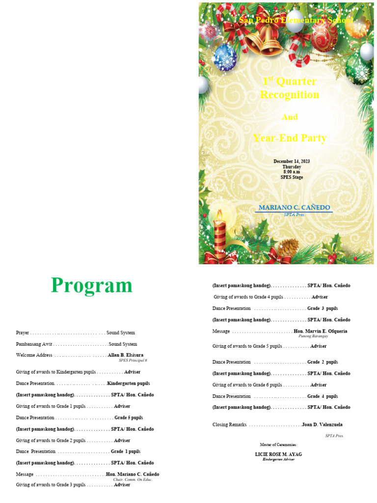 year end party PDF