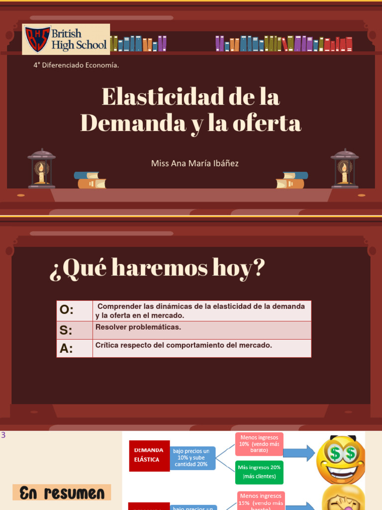 Elasticidad Demanda y Oferta Economía | PDF