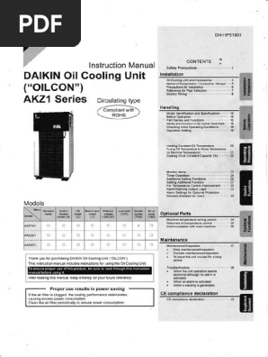 AKZ1 Instruction Manual | PDF