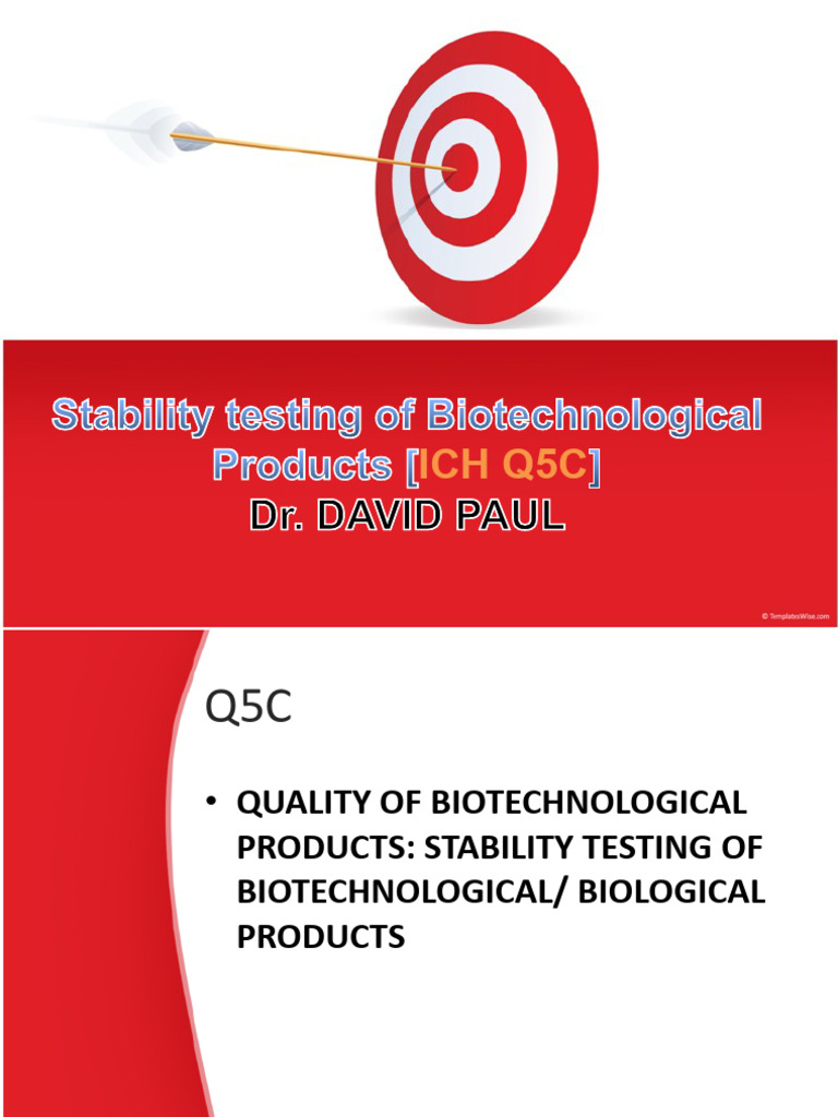 Biotech Product Stability Testing Guide | PDF | Chromatography | Chemistry