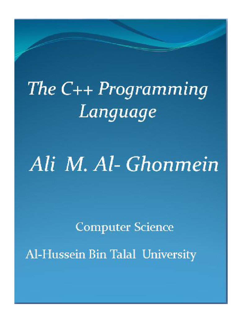 C Chapter 1 5 Pdf C Computer Program