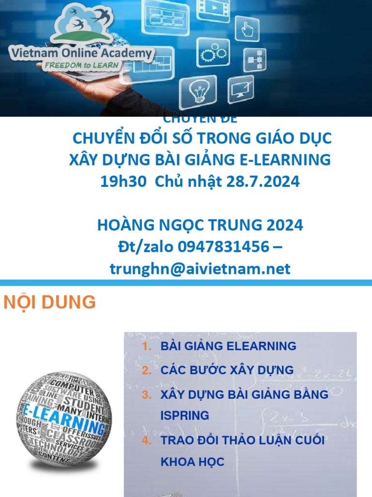 Cds Cd3.xay-Dung-Bai-Giang-Elearning (2024) | PDF