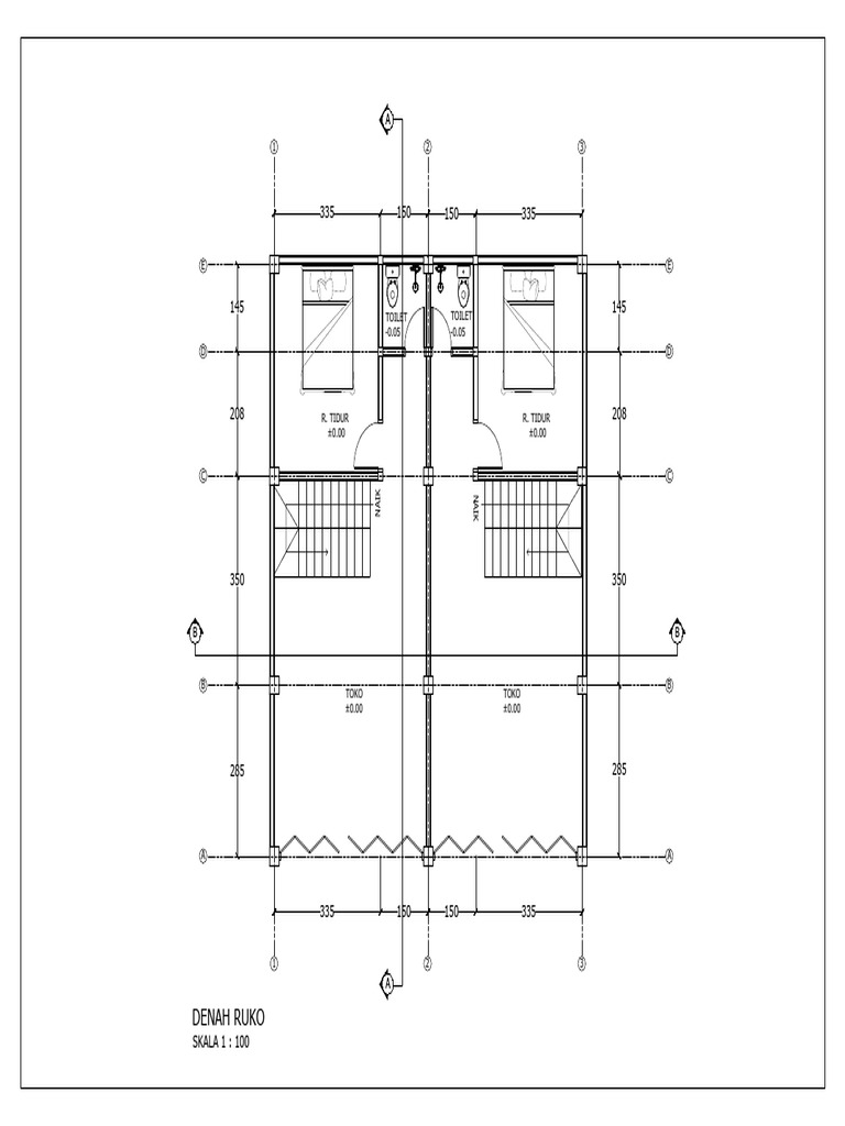Struktur Ruko Malino | PDF
