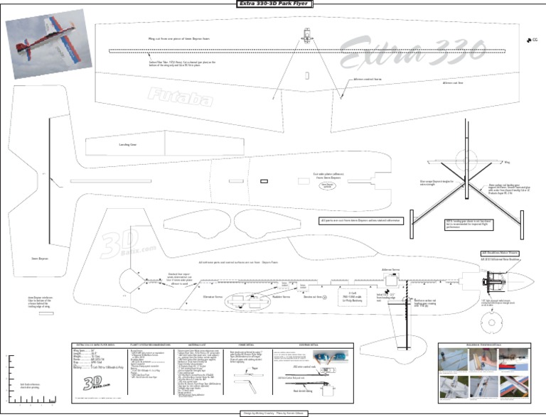 Extra 330 | PDF | Flight Control Surfaces | Servomechanism