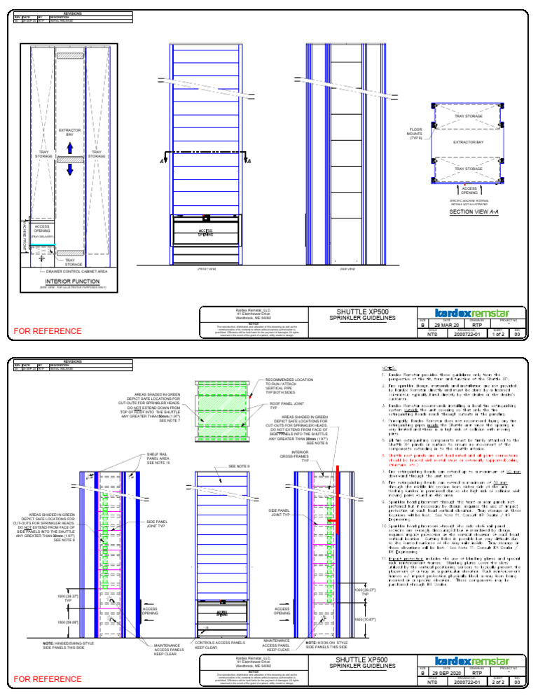 Shuttle XP Sprinkler General Guidelines | PDF