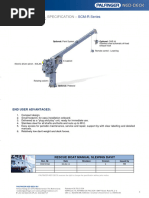 Fixed Frame Davit Operation Manual | PDF | Manufactured Goods | Equipment