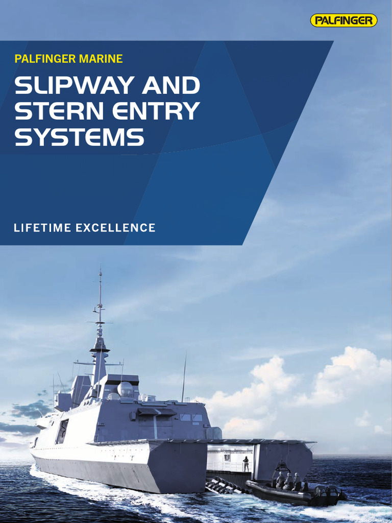 Palfinger Marine Slipway Systems Overview | PDF | Boats | Stern