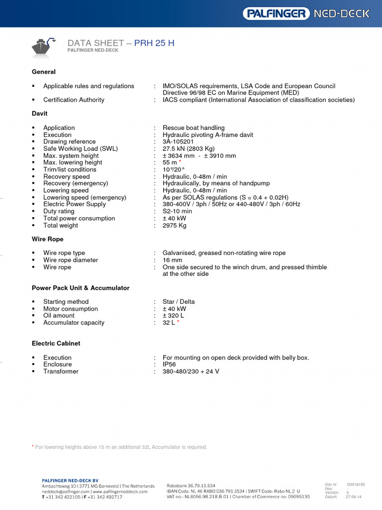 3A-105201 PRH 25 H (Data Sheet) | PDF | Manufactured Goods