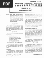 CO-9 Relay Instruction Manual | PDF | Relay | Transformer