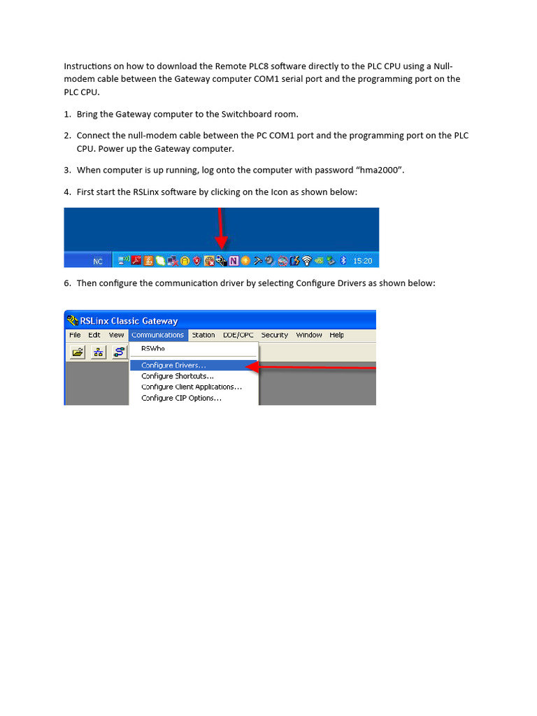 PLC Software Download Guide | PDF | Computers | Technology & Engineering