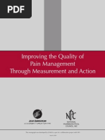 Download Improving the Quality of Pain Management Through Measurement and Action by National Pharmaceutical Council SN7563357 doc pdf