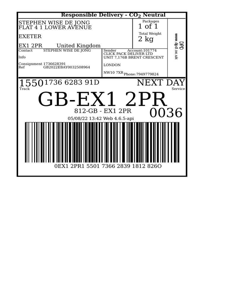 CO2 Neutral Delivery Tracking Info | PDF
