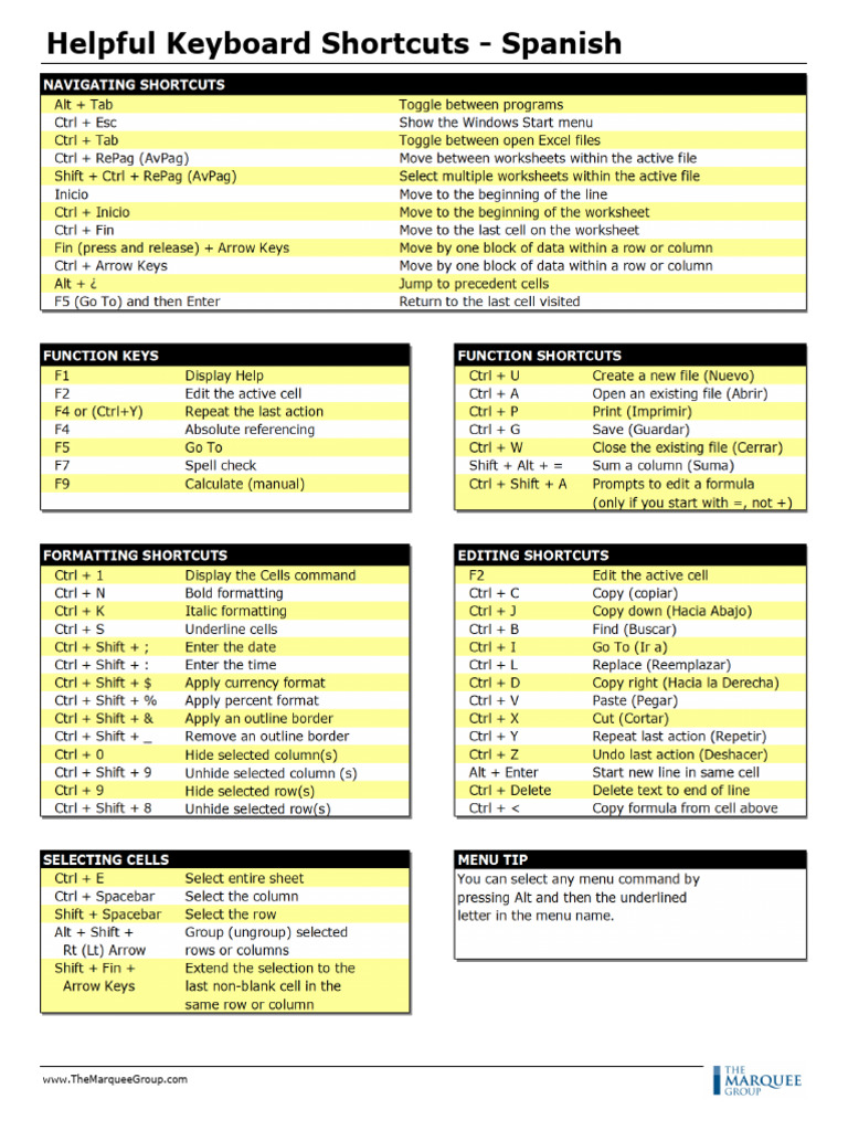 W11 shortcuts pdf keyboard shortcut input output