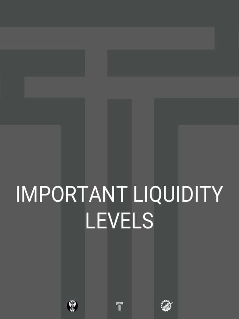 Key Liquidity Levels for Trading | PDF