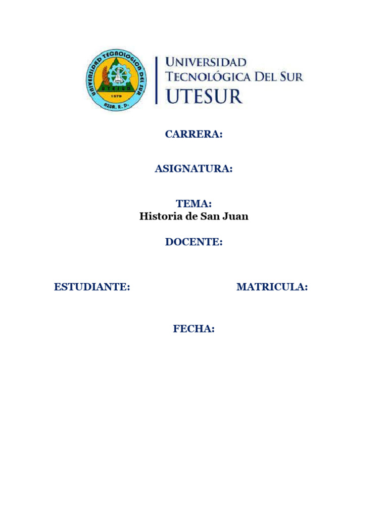 Historia de San Juan | PDF