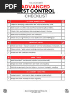 Pest Control and Fumigation Schedule | PDF | Pest Control | Pesticide