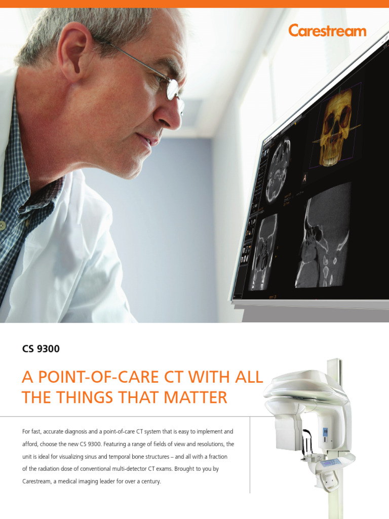 CS 9300: Low-Dose Point-of-Care CT | PDF | Ct Scan | Medical Imaging