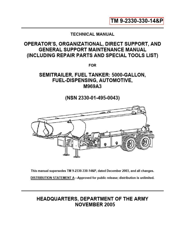 M969A3 Fuel Tanker Maintenance Manual | PDF | Vehicles | Anti Lock ...