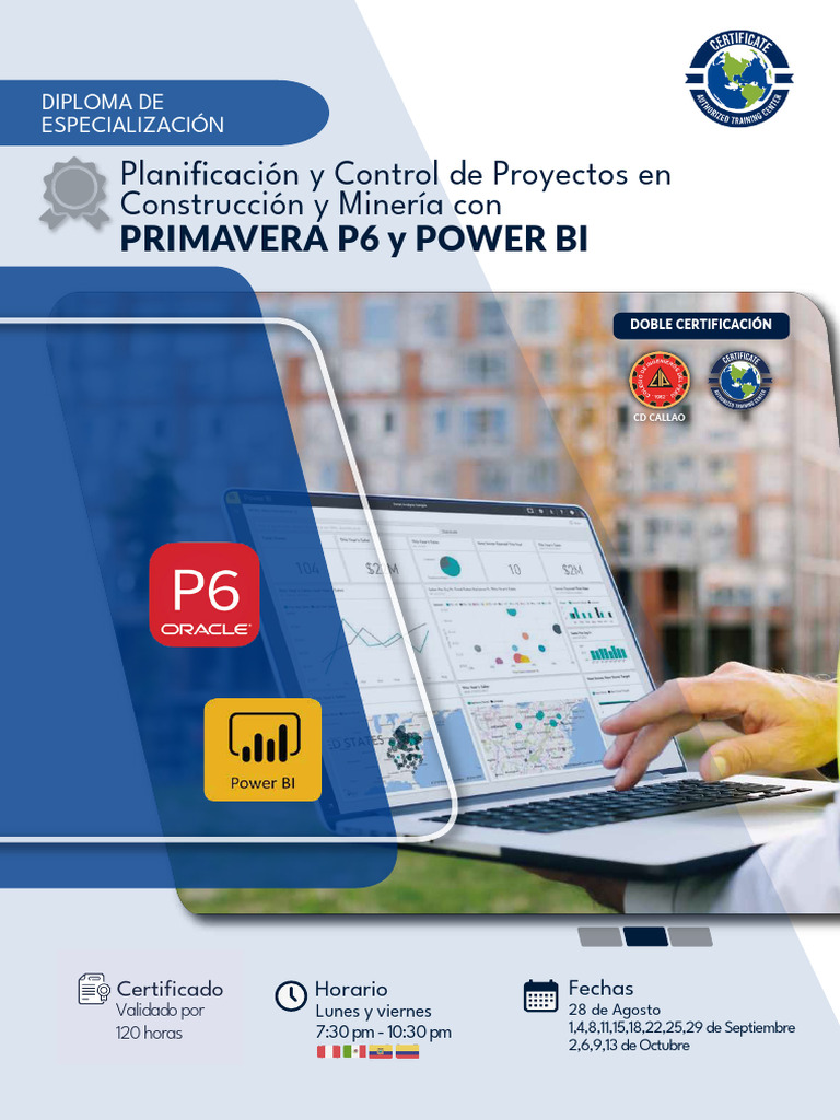 Brochure Planificación Primavera p6 y Power Bi 28 de Agosto | PDF ...