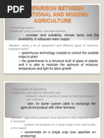 Download Comparison Between Traditional and Modern Agriculture by Noraishah Isa SN75638485 doc pdf