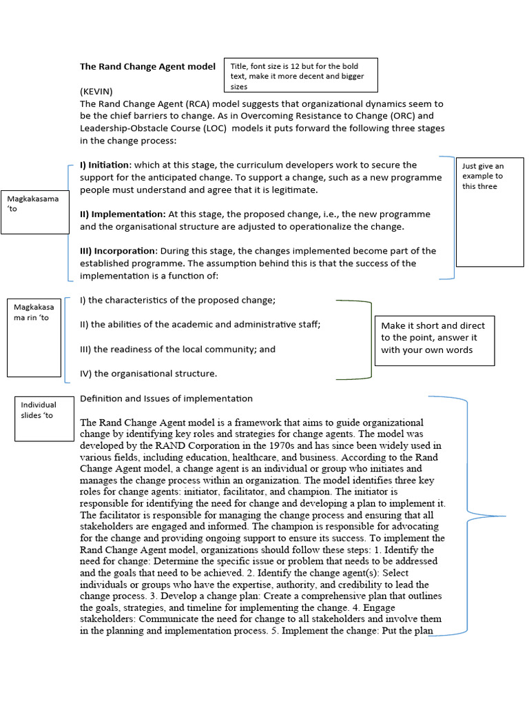 Docs and Script For The Reporters and Guide For PPT Making | PDF ...