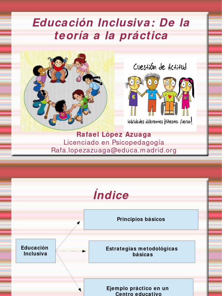 Taller Educacion Inclusiva | PDF | Aprendizaje