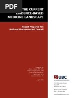 Download The Current Evidence-Based Medicine Landscape by National Pharmaceutical Council SN7563981 doc pdf