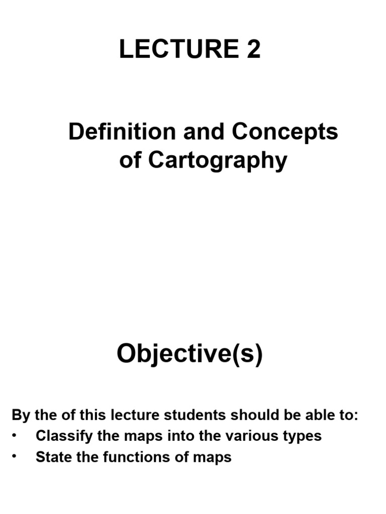 Lecture+ 2 Map Interpretation | PDF | Map | Earth Sciences