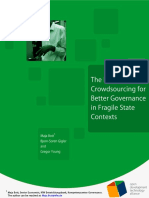 Download The Role of Crowdsourcing for Better Governance in Fragile State Contexts by World Bank Publications SN75642401 doc pdf