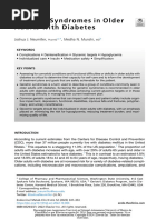 2025 ADA Older Adults Standards of Care in Diabetes | PDF | Dementia ...