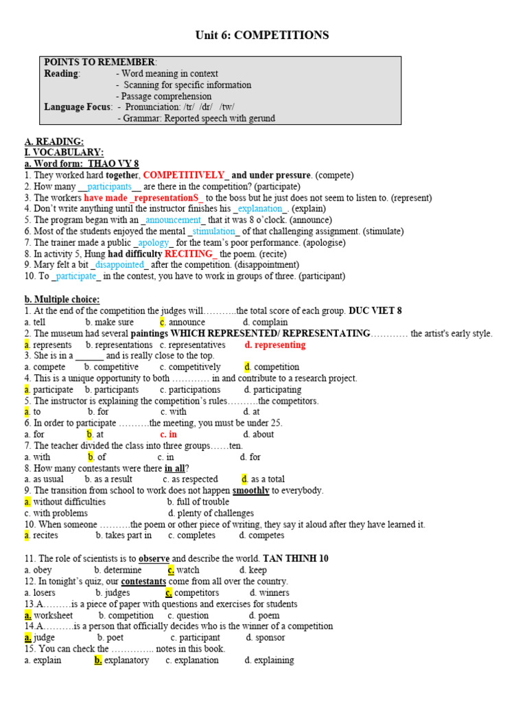 Understanding Competitions in Education | PDF | Competition
