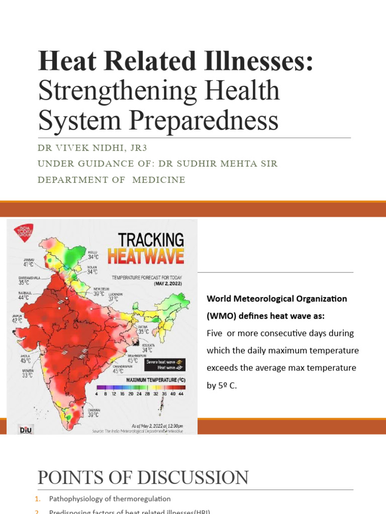 Heat Related Illnesses | PDF | Hyperthermia | Hypothermia