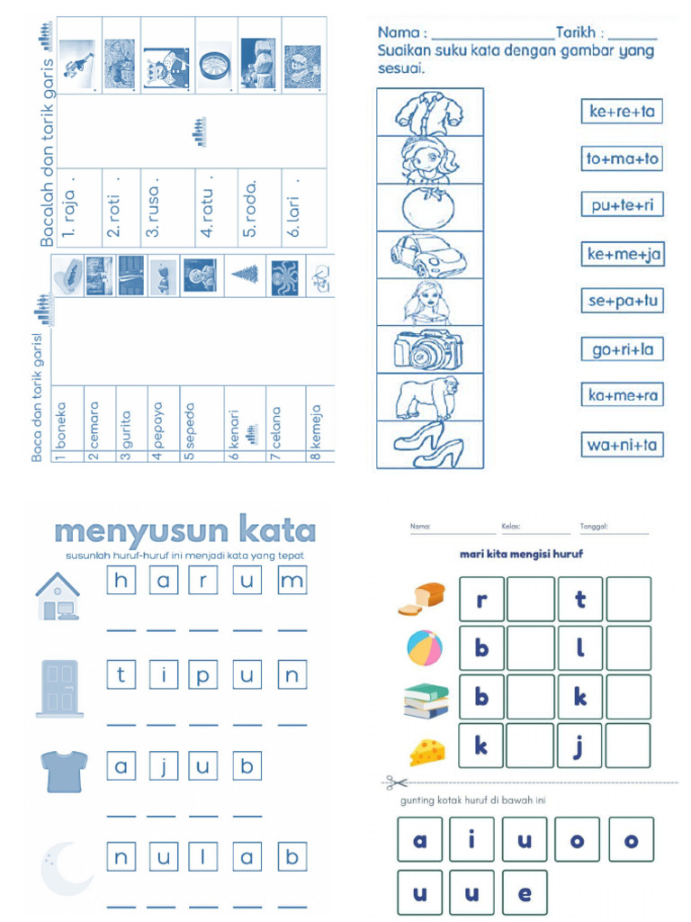 Menghubungkan Kata Pdf