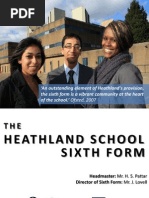 The Heathland School Sixth Form Prospectus | PDF | Gce Advanced ...