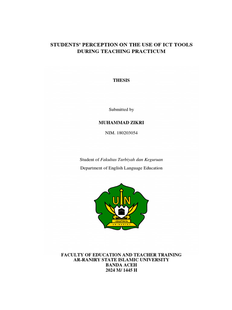 ICT Tools in Teaching Practicum Perceptions | PDF | Educational ...