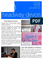 Headway Devon: Flood Appeal Success!