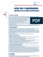 Référentiel Sciences Ingenieur 1