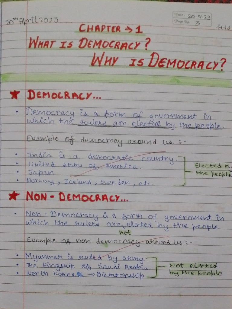 CLASS 9TH POLITICAL SCIENCE CHAPTER 1 NOTES IN HINDI visual data 4