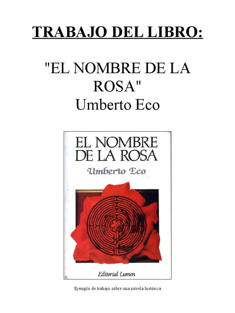 Mi libro favorito – El nombre de la rosa - Exjesuitas en Tertulia