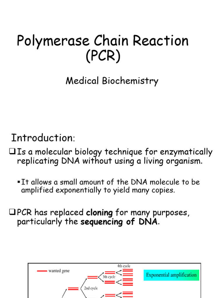 PCR & RDNA Technology - SJUT | PDF | Polymerase Chain Reaction ...