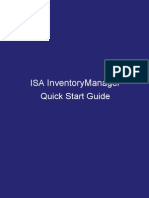 Download ISA InventoryManager Quick Start Guide by ISA_InventoryManager SN75649814 doc pdf