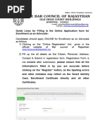 MP State Bar Council Enrollment Guide | PDF