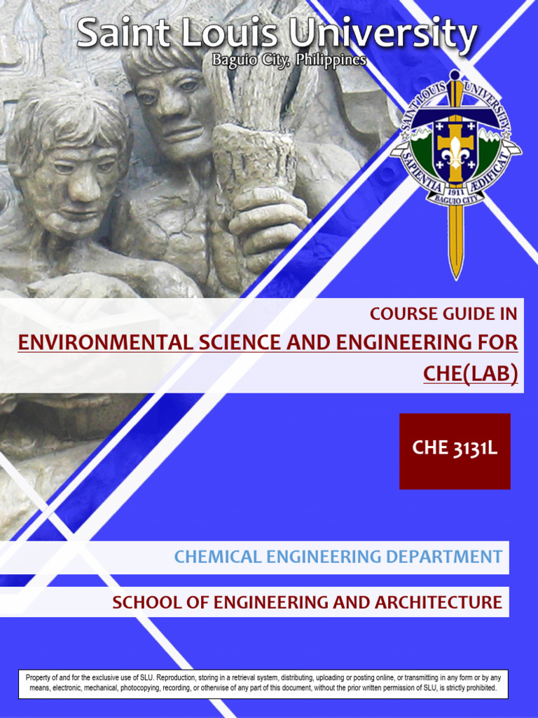Course Guide Che 3131l | PDF | Water Quality | Educational Assessment