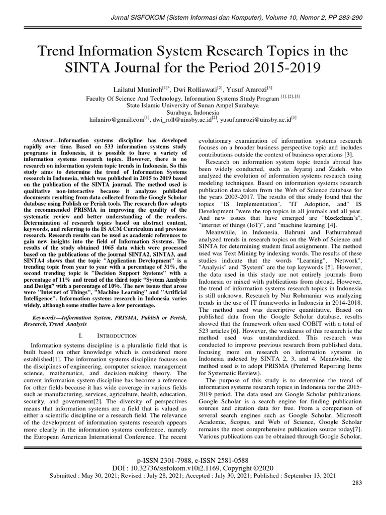 trend-information-system-research-topics-in-the-sinta-journal-for-the
