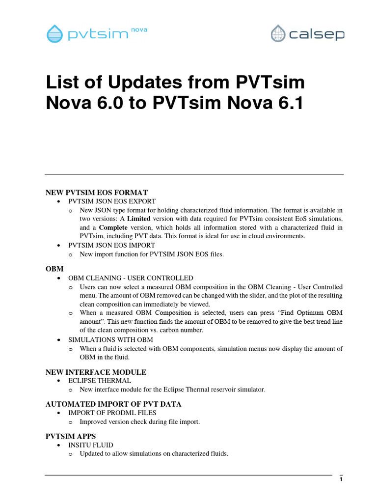 List of Updates Versi PVT Sim | PDF | Menu (Computing) | Software