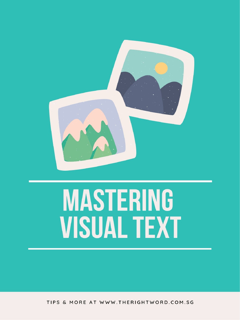 Creating Visual Text Drawn