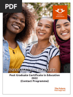 UJ Faculty of Education Postgraduate Guide | PDF | Academic Degree ...