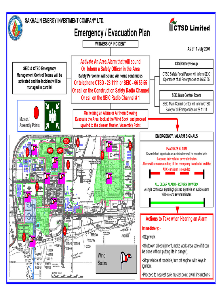 Talk 246 Emergency - Evacuation Plan1 | PDF | Safety